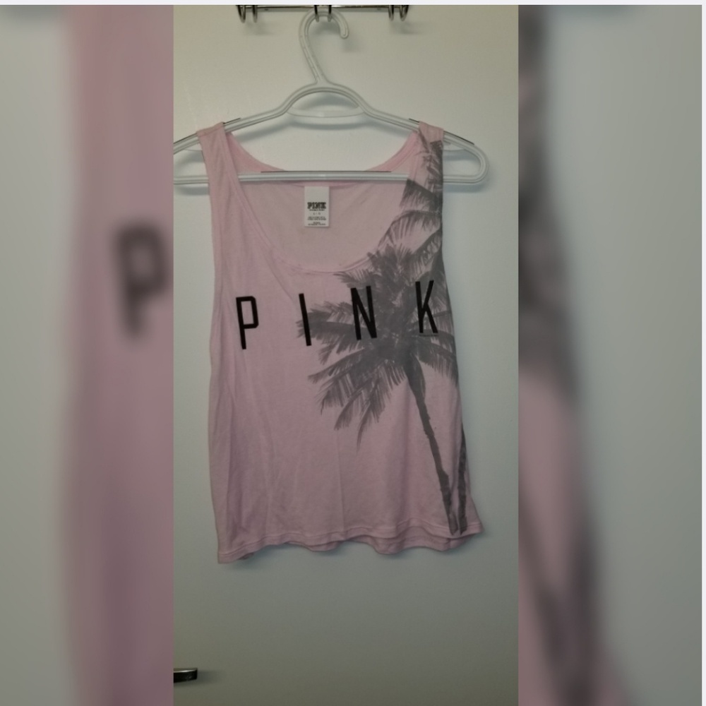 Vs pink crop top